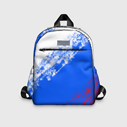 Детский рюкзак Флаг РФ триколор, цвет: 3D-принт