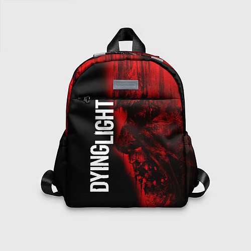 Детский рюкзак DYING LIGHT RED ZOMBIE FACE / 3D-принт – фото 1