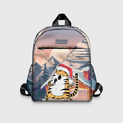 Детский рюкзак Тигр поет песни в караоке