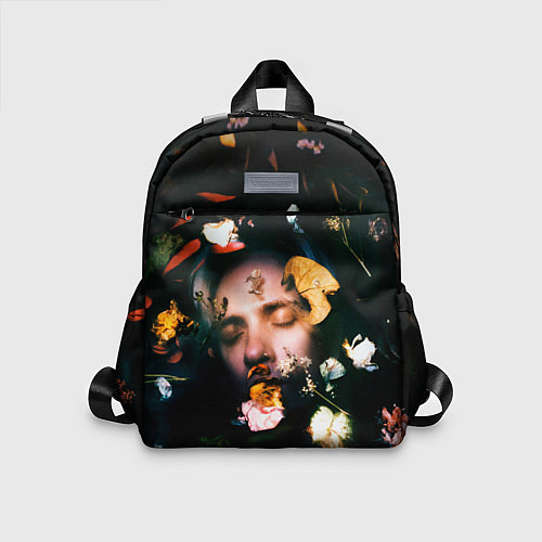 Детский рюкзак Рома в цветах / 3D-принт – фото 1