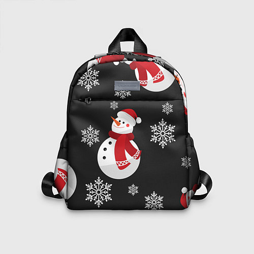 Детский рюкзак Снеговик! / 3D-принт – фото 1