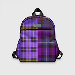 Детский рюкзак Purple Checkered