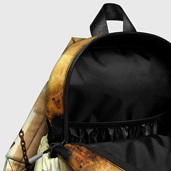Детский рюкзак GOD OF WAR КРАТОС В ЦЕПЯХ, цвет: 3D-принт — фото 2