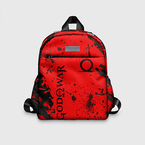 Детский рюкзак God of War Брызги крови / 3D-принт – фото 1