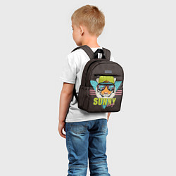 Детский рюкзак Солнечный тигр, цвет: 3D-принт — фото 2