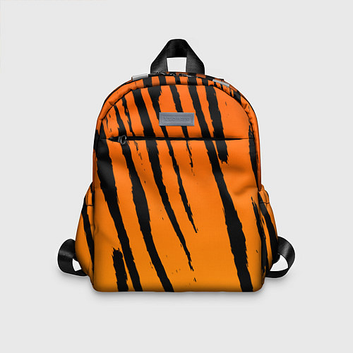 Детский рюкзак Шкура тигра диагональ / 3D-принт – фото 1
