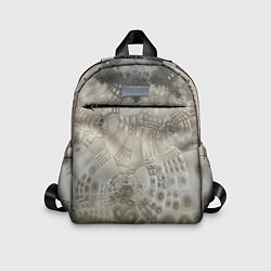 Детский рюкзак Коллекция Journey Серый песок 126-1 2, цвет: 3D-принт