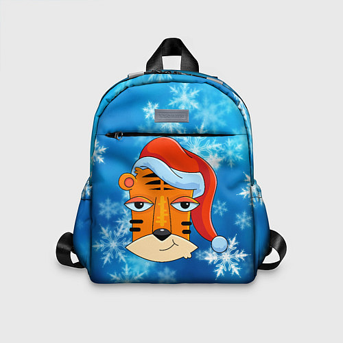 Детский рюкзак Забавная морда тигра / 3D-принт – фото 1