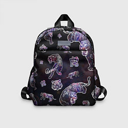 Детский рюкзак Космические тигры, цвет: 3D-принт