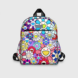 Детский рюкзак Цветы Takashi Murakami, цвет: 3D-принт