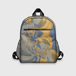 Детский рюкзак Орхидеи Небо и песок Абстракция 403-1, цвет: 3D-принт