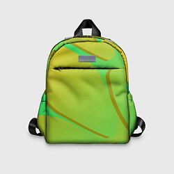Детский рюкзак Градиентная абстракция, цвет: 3D-принт