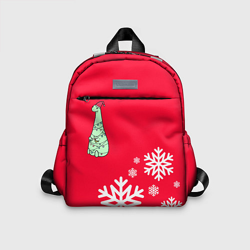 Детский рюкзак НОВОГОДНИЙ ДРАКОНЧИК / 3D-принт – фото 1