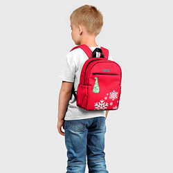 Детский рюкзак НОВОГОДНИЙ ДРАКОНЧИК, цвет: 3D-принт — фото 2