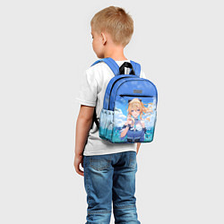 Детский рюкзак ДЖИНН НА ПЛЯЖЕ JEAN GENSHIN, цвет: 3D-принт — фото 2