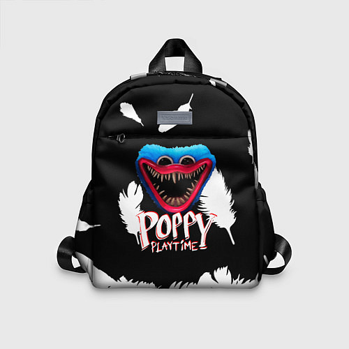 Детский рюкзак Poppy Playtime Перья / 3D-принт – фото 1