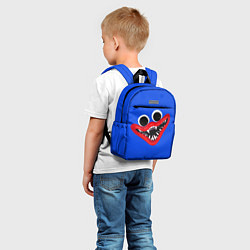 Детский рюкзак Huggy Wuggy Smile, Poppy Playtime, цвет: 3D-принт — фото 2