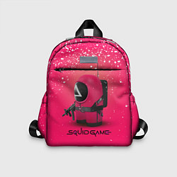 Детский рюкзак Among Us x Squid Game, цвет: 3D-принт