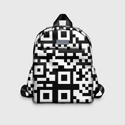 Детский рюкзак Qr codeкуаркод, цвет: 3D-принт