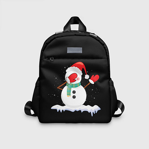 Детский рюкзак Cartoon Dab Snowman / 3D-принт – фото 1