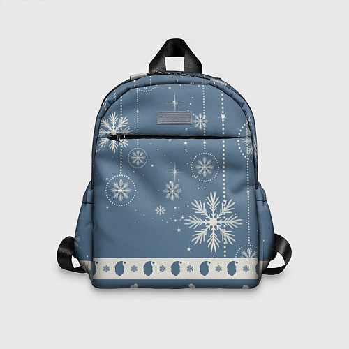 Детский рюкзак Капелька новогоднего настроения / 3D-принт – фото 1