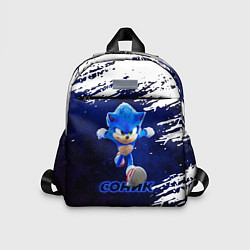 Детский рюкзак Sonic со скоростью звука, цвет: 3D-принт