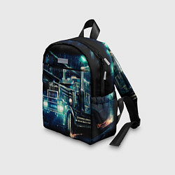 Детский рюкзак Американский Грузовик Дальнобой 2022, цвет: 3D-принт — фото 2