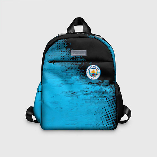 Детский рюкзак Manchester City голубая форма / 3D-принт – фото 1
