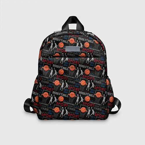 Детский рюкзак Basketball - Баскетбол / 3D-принт – фото 1
