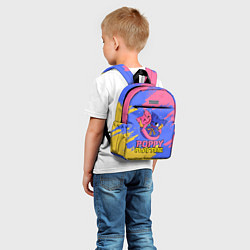 Детский рюкзак Huggy Wuggy and Kissy Missy Poppy Playtime, цвет: 3D-принт — фото 2