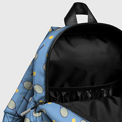 Детский рюкзак Большой теннис паттерн, цвет: 3D-принт — фото 2