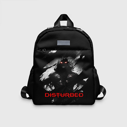Детский рюкзак DISTURBED THE GUY ЛИЦО ДЕМОНА / 3D-принт – фото 1