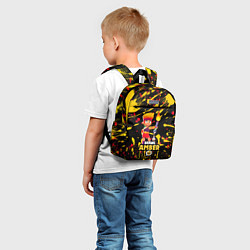 Детский рюкзак BRAWL STARS AMBER С ФАКЕЛОМ, цвет: 3D-принт — фото 2