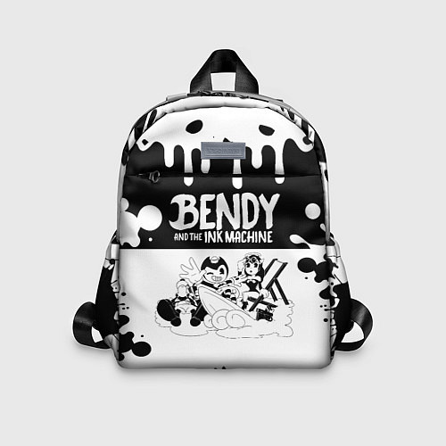 Детский рюкзак БЕНДИ И АЛИСА BENDY AND THE INK MACHINE / 3D-принт – фото 1