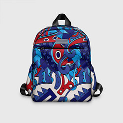 Детский рюкзак Щупальца - абстракция, цвет: 3D-принт