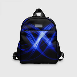 Детский рюкзак Синяя бесконечность энергии, цвет: 3D-принт