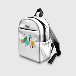 Детский рюкзак На рабочем столе, цвет: 3D-принт — фото 2