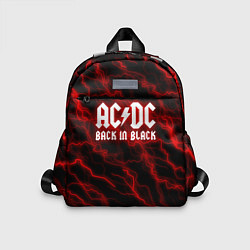 Детский рюкзак ACDC Разряды молнии, цвет: 3D-принт