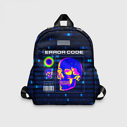 Детский рюкзак Error code: Hacker Хакер программист, цвет: 3D-принт