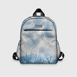 Детский рюкзак Коллекция Зимняя сказка Зимний пейзаж T-1-2, цвет: 3D-принт