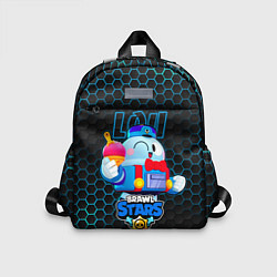 Детский рюкзак Лу BRAWL STARS соты, цвет: 3D-принт
