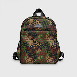 Детский рюкзак Военный Камуфляж Military, цвет: 3D-принт