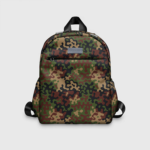 Детский рюкзак Военный Камуфляж Military / 3D-принт – фото 1