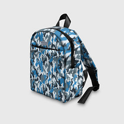Детский рюкзак Светло-Синий Камуфляж, цвет: 3D-принт — фото 2