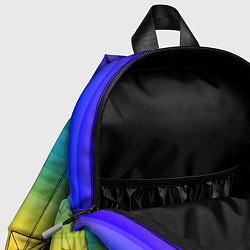 Детский рюкзак РАДУЖНЫЙ ДИЗАЙН - РАДУГА, цвет: 3D-принт — фото 2