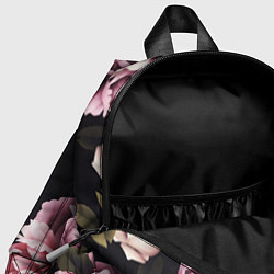 Детский рюкзак РОЗЫ И ПИОНЫ, цвет: 3D-принт — фото 2