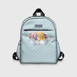 Детский рюкзак Спящий кролик, цвет: 3D-принт