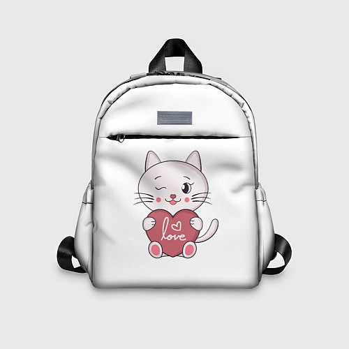 Детский рюкзак Любимая кошечка / 3D-принт – фото 1