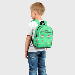 Детский рюкзак Кот капкейк, цвет: 3D-принт — фото 2