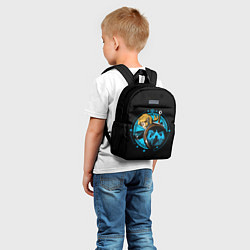Детский рюкзак Линк с мечом и щитом, цвет: 3D-принт — фото 2